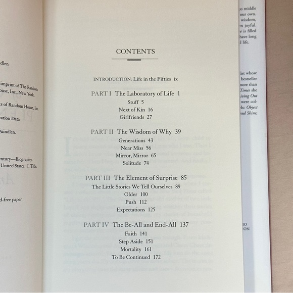 🟢 Lots of Candles, Plenty of Cake by Anna Quindlen | Memoir | Hardcover Book - Picture 6 of 6